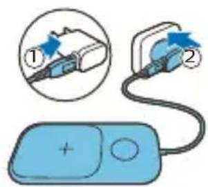 PHILIPS S9000 Prestige SP9863 - Charging with the wireless charger - 2