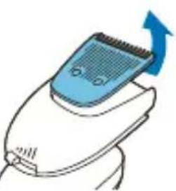 PHILIPS S9000 Prestige SP9863 - Cleaning the beard styler attachment - 3