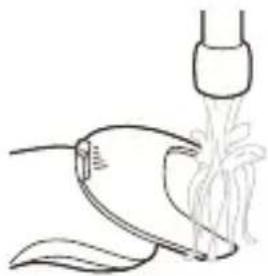 PHILIPS S9000 Prestige SP9863 - Pulizia dell'accessorio regolabarba - 4