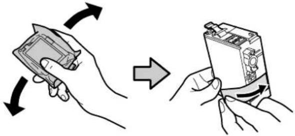 EPSON SCPX5V2 - 付属のセットアップ用 インクカートリッジのセット - 3