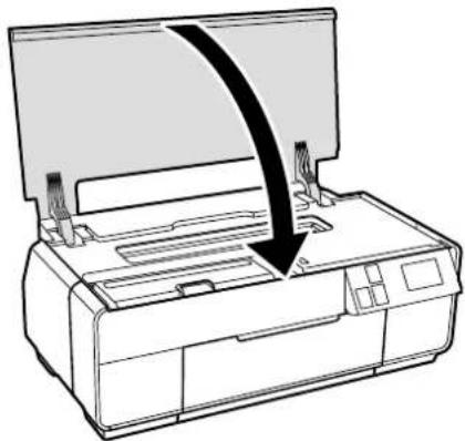 EPSON SCPX5V2 - カートリッジカバーを閉めます。 - 2