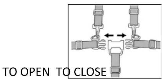 Topmark Jaden T2081 - WARNING: ALWAYS USE THE CROTCH STRAP WITH SAFETY BELTS. - 1