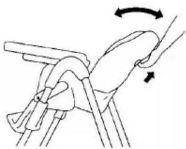 Topmark Jaden T2081 - Einstellungen der Rückenlehne (3 Positionen) - 1