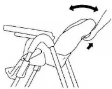Topmark Jaden T2081 - Réglage du dossier (3 posions) - 1