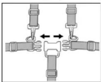 Topmark Jaden T2081 - WAARSCHUWING: GEBRUIK ALTIJD DE VEILIGHEIDSGORDEL IN COMBINATIE MET HET TUSSENBEENSTUK. - 1