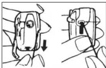 Victoria FY700 - Spulenkapsel wieder einsetzen - 3