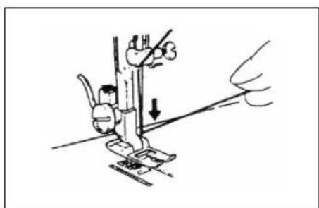 Victoria FY700 - Omhooghalen van de benedendraad - 1