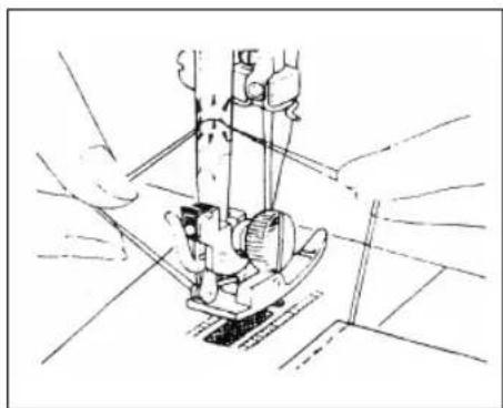 Victoria FY700 - Beindigen van een naad - 1