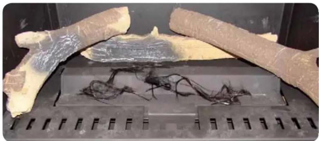 WANDERS Square 60 G - Placing the log set - 3