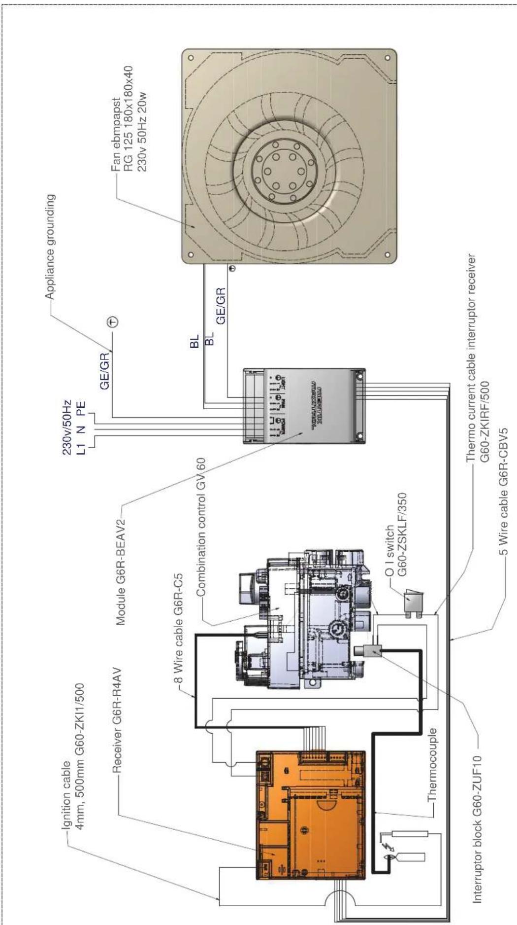 WANDERS Square 60 G - Holzset einlagen - 6