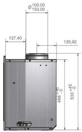 WANDERS Square 60 G - Technische tekeningen / Technical drawings / Dessins techniques / Technische Zeichnungen - 3