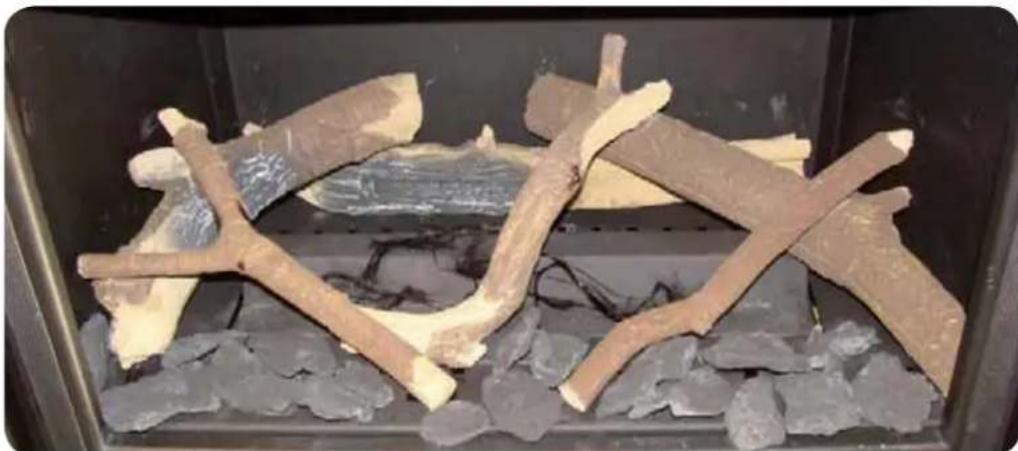 WANDERS Square 60 G - Placing the log set - 4