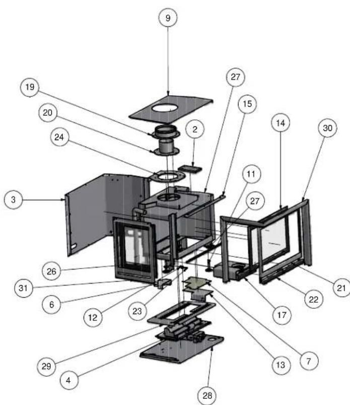 WANDERS Square 60 G - Batteries 18 - 4