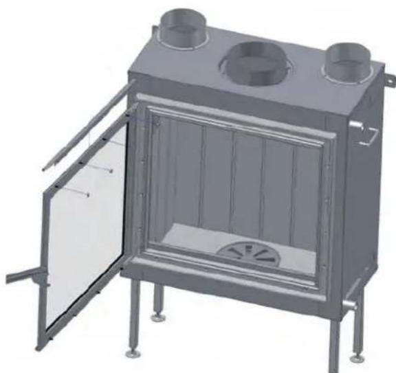 WANDERS Kanda 70 - Anschlieben des Kanda Ofens - 9