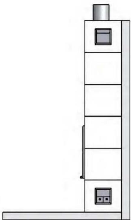 WANDERS Kanda 70 - Anschlieben des Kanda Ofens - 7