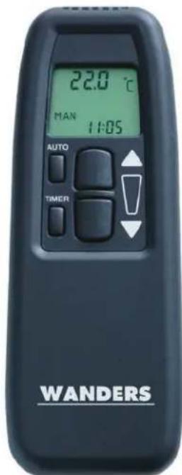 WANDERS Black Stealth - Tijd en datum instellen - 1