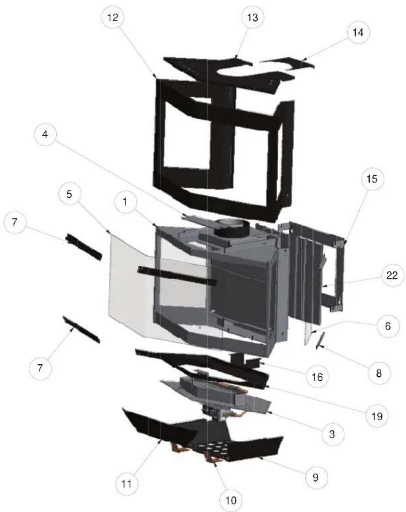 WANDERS Black Stealth - Technische tekeningen / Technical drawings / Dessins techniques / Technische Zeichnungen - 1