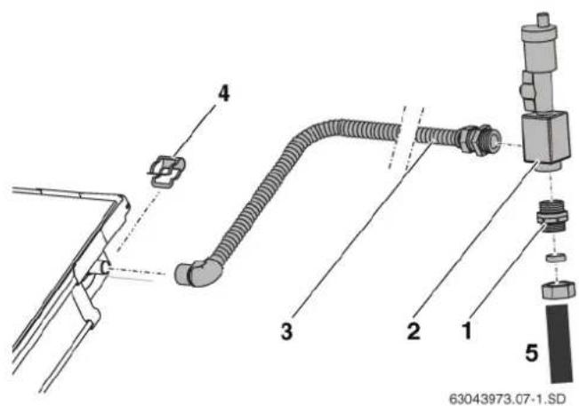 Junkers FKT1 - Pour le raccordement du return. - 1