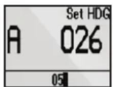 SIMRAD QS80 - Mode AUTO et NoDrift - 1