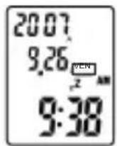 SPORT ELEC DX6635 - Mode "Horloge": - 1