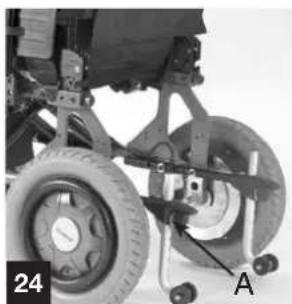 Invacare Esprit Action NG - Plaque de fixation (photo 27) - 1