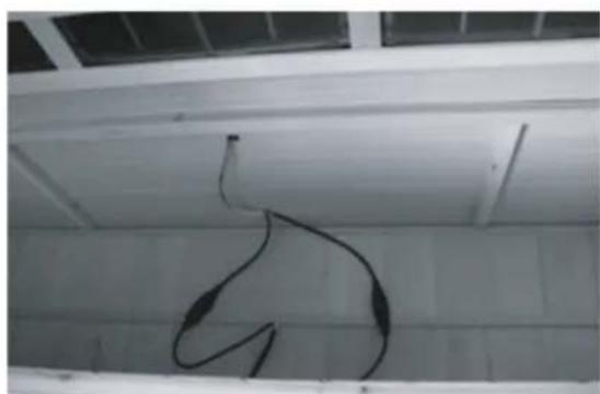 France Sauna Koulou - BRANCHEMENT DES CÂBLES DE LA PAROI DE CHAUFFAGE DU BANC - 1