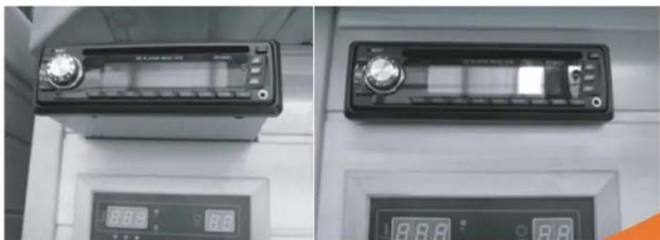 France Sauna Koulou - STEREO ET PANNEAU DE CONTROLLE - 1