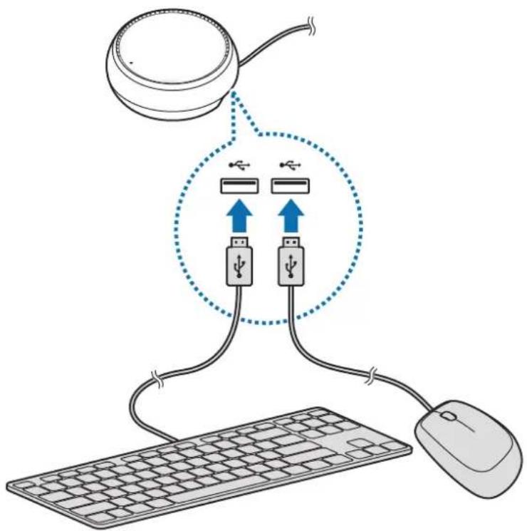 SAMSUNG DeX Station EEMG950 - Připojaváni pomoci kabelu - 1