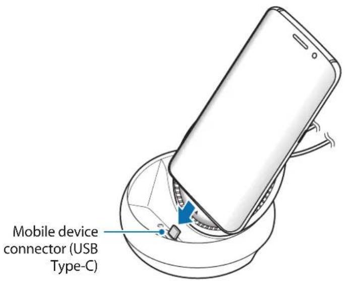 SAMSUNG DeX Station EEMG950 - Connecting the multimedia dock and a mobile device - 7