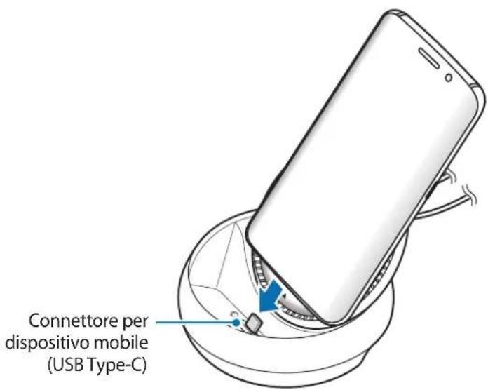 SAMSUNG DeX Station EEMG950 - Connessione della base multimedia e di un dispositivo mobile - 7