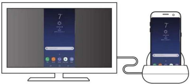 SAMSUNG DeX Station EEMG950 - 스본지어라트목드사용하기 - 1