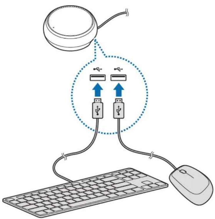 SAMSUNG DeX Station EEMG950 - 通过线缆连接 - 1
