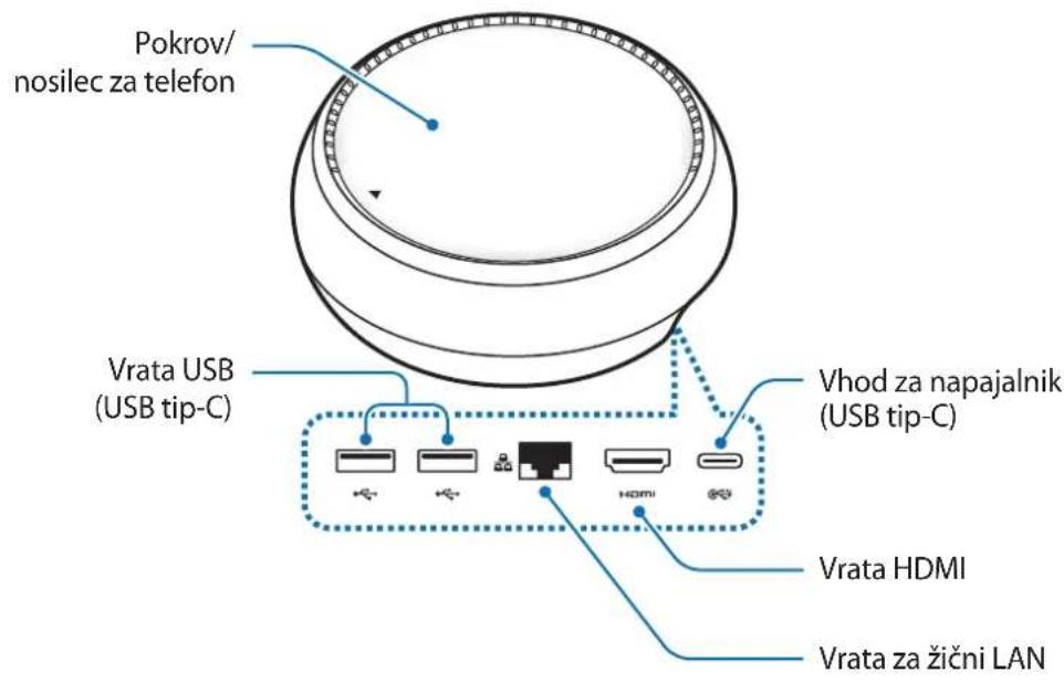 SAMSUNG DeX Station EEMG950 - Postavitev naprave - 1