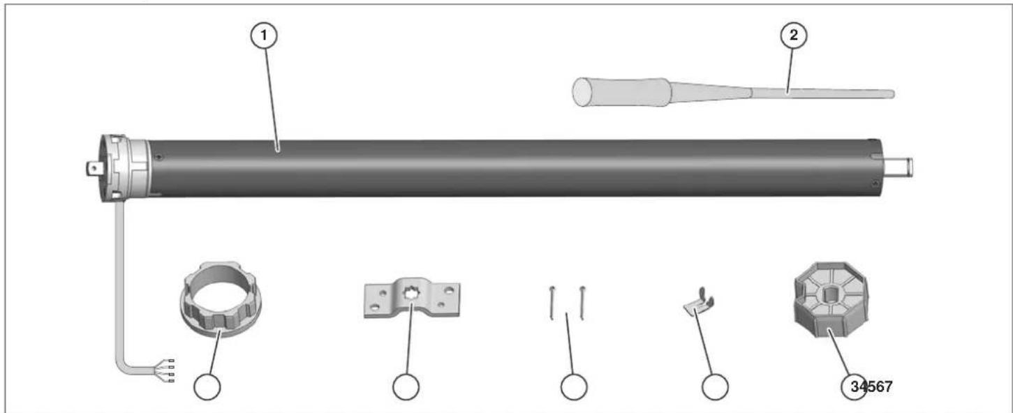 Superrollo RM10MS - Descripción del aparato - 1