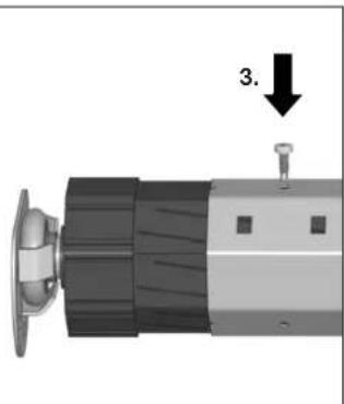 Superrollo RM10MS - Montaje del aparato en la caja de la persiana - 4