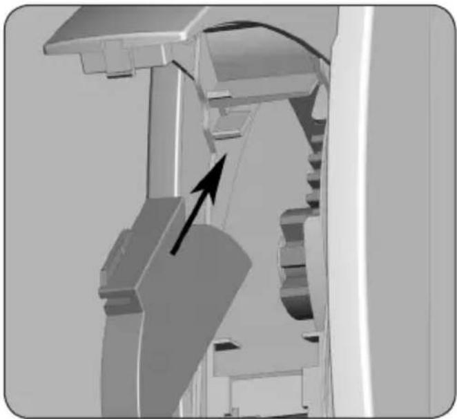 Superrollo GW60 - Optionnel: montage de l'adaptateur de sangle. - 1