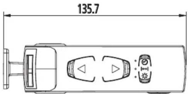 Superrollo GW60 - Dimensions de l'appareil - pose en saillie - 3