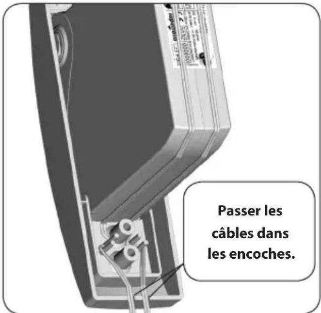 Superrollo GW60 - Pose sure des cables de raccordement. - 1