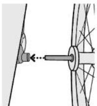 Burley Tail Wagon - Montary Desmontar Ruedas - 1