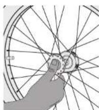 Burley Tail Wagon - Abnehmen der Räder - 2