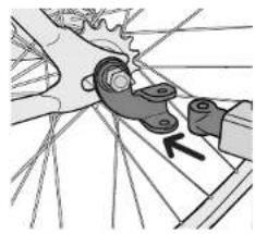 Burley Tail Wagon - Ankoppeln Hisrs Anhängers Die Deichsel von der - 2