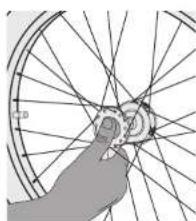 Burley Tail Wagon - Attaching &amp; Removing the Wheels - 3