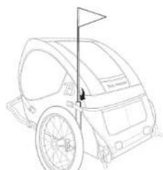 Burley Tail Wagon - Déinstallation de la Barre de Remorquage - 3