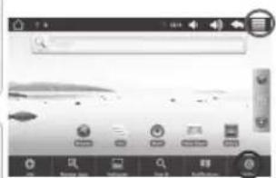 ARCHOS Arnova 7 G2 - Personnalisation des éléments de l'écran d'accueil - 2