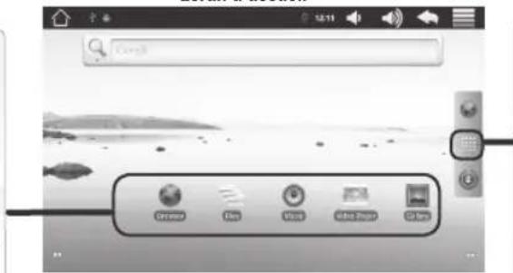 ARCHOS Arnova 7 G2 - L'INTERFACE DE L'ARNOVA - 1