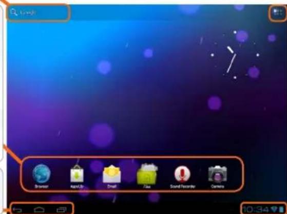 ARCHOS Arnova 10C G3 - A INTERFACE ANDROID - 1