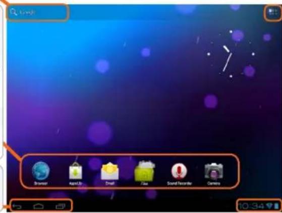 ARCHOS Arnova 10C G3 - DE ANDROID-INTERFACE - 1