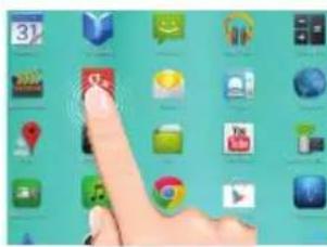 ARCHOS Neon 97 - The extended home screen: - 1