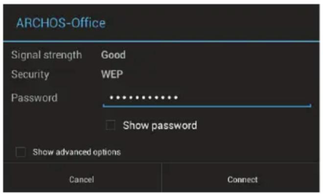 ARCHOS Neon 97 - Conexión WiFi - 6