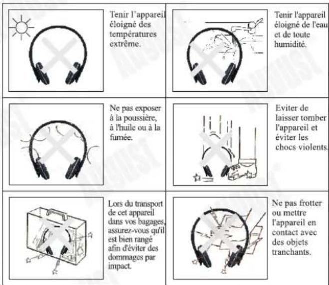 August EP636 - ■ Utilisation et rangement - 1